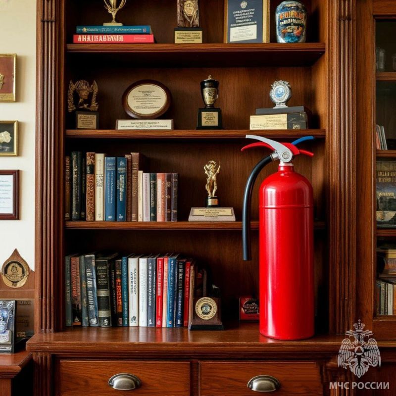 Огнетушитель – верный помощник в твоем доме