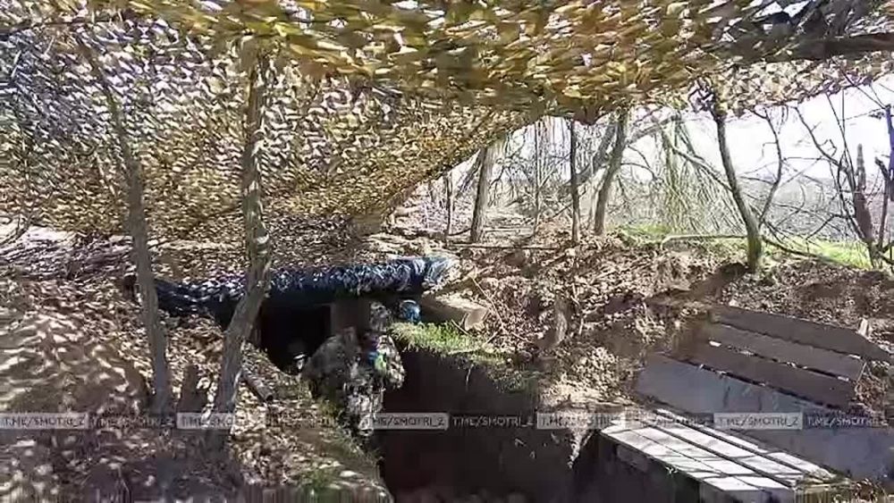 Эдуард Басурин: На кадрах Минобороны РФ расчёт артиллерийского орудия Д-20 группировки войск "Днепр" прицельно отработал по вражеской цели