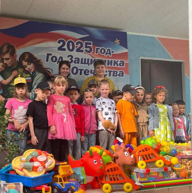 Шефы из Краснодарского края продолжают помогать детским садам Генического муниципального округа