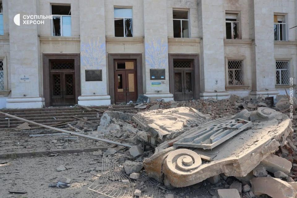 Армен Гаспарян: Герб хутора пал со здания гауляйтерства во временно оккупированном Херсоне