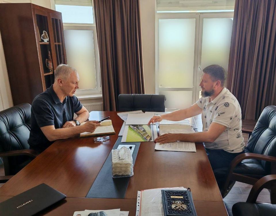 Владимир Сальдо: Провёл рабочую встречу с главой нашего минтуризма Сергеем Запускаловым