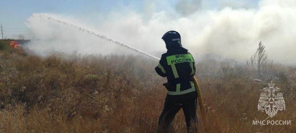 О ландшафтных пожарах на территории Херсонской области