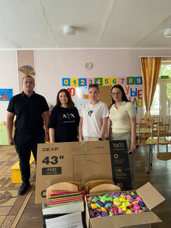 Представители региона-шефа Рязанской области посетили ГБДОУ ХО «Верхнерогачикский ясли-сад «Березка»»