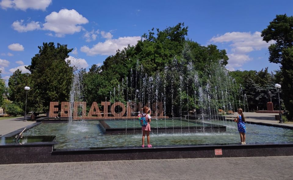 Высокий сезон начался в детских здравницах Евпатории