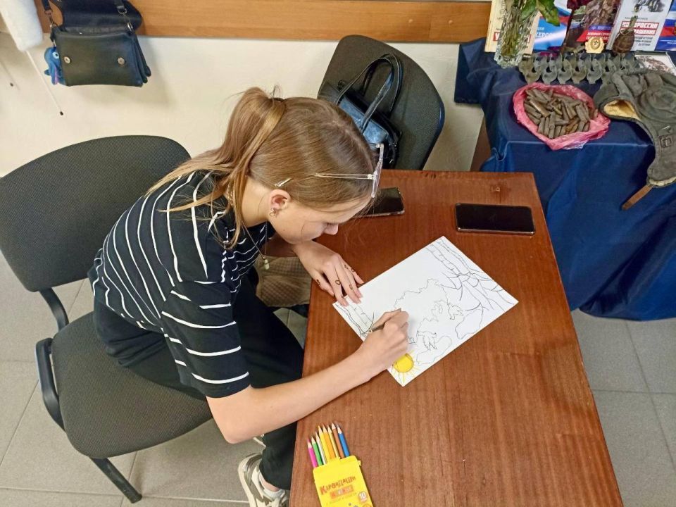 "Окна России" в Краснянском СДК: детское творчество к празднику