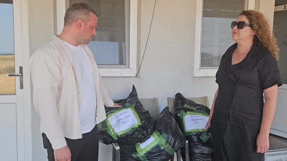 В администрацию городского округа город Новая Каховка доставили рыбацкие сети для защиты от дронов