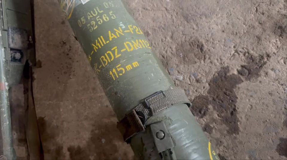 Сегодня в поисках оружия, совместно с Донецким Управлением ФСБ из блиндажа всу был изъят противотанковый ракетный комплекс Milan