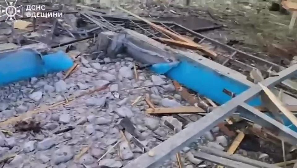 Последствия ночных ударов по Одесской области