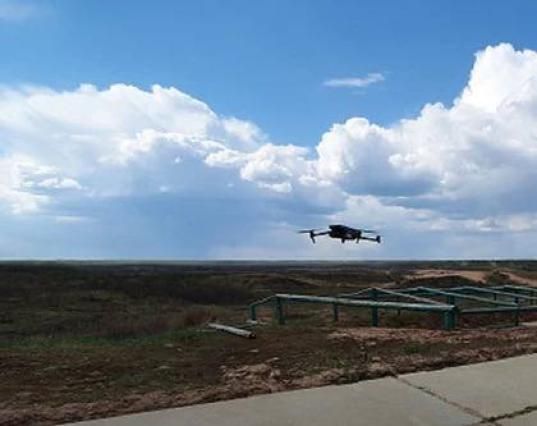 Российские дроны подняли флаг в Херсоне в День России