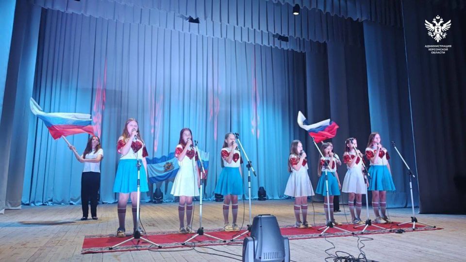 В Центральном дворце культуры Каланчака состоялся концерт, посвященный Дню России