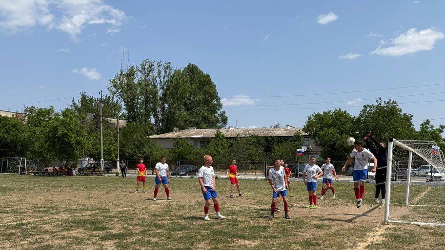 В Каланчакском округе прошли спортивные турниры по футболу и волейболу