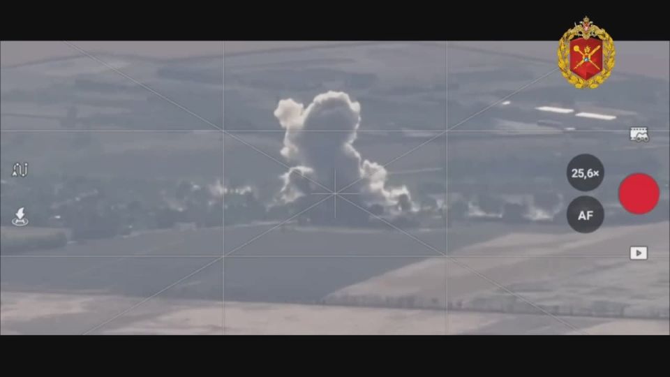 Артиллеристы уничтожили пункт временной дислокации ВСУ на Херсонском направлении