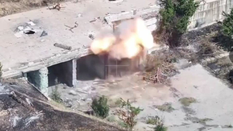 Дроноводы группировки войск «Днепр» уничтожили украинский миномёт «Молот» в Херсонской области