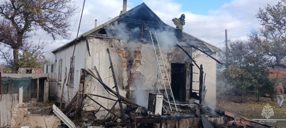За минувшие сутки в Херсонской области ликвидировано девять пожаров, в том числе семь техногенных