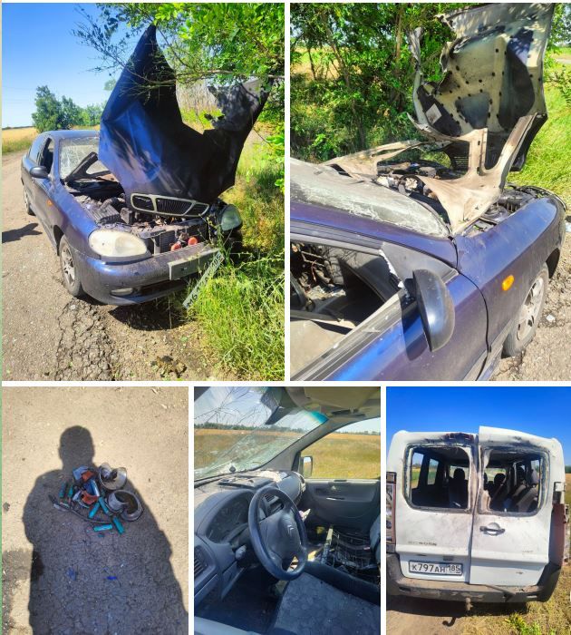 Утренняя сводка по обстрелам левобережья Херсонской области на 09:10 утра 25 июня