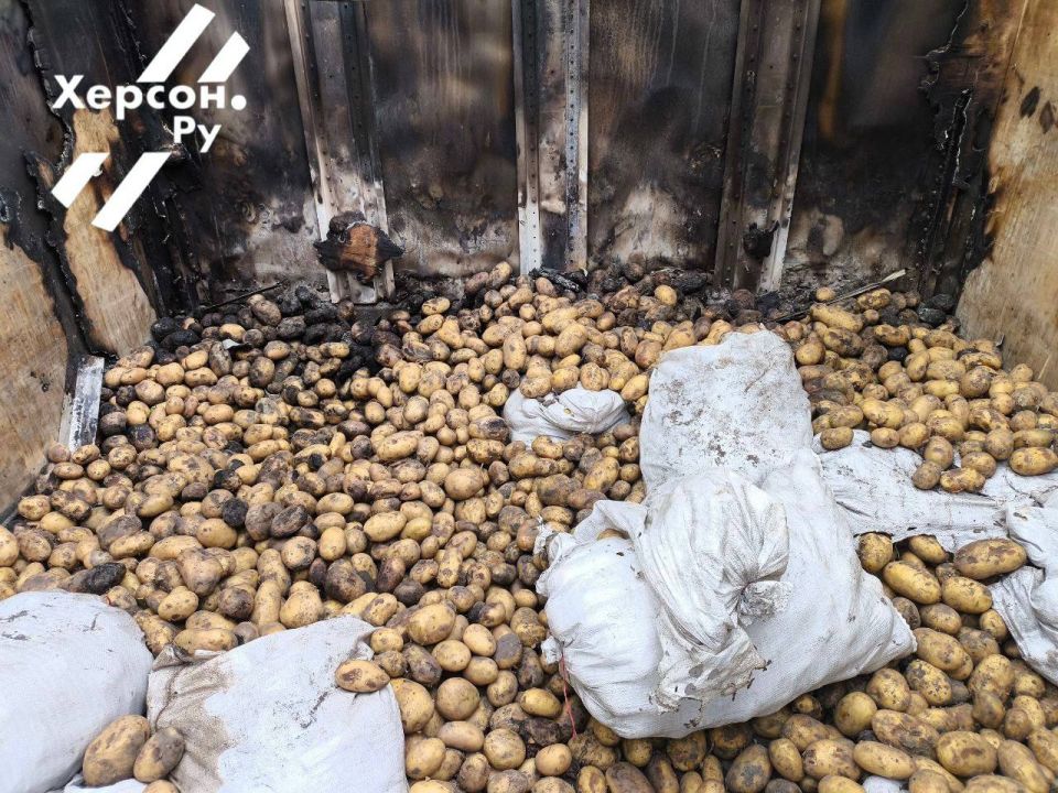 В Новой Маячке всушники обстреливают грузовики, срывая попытки местных продать свои сельхозтовары