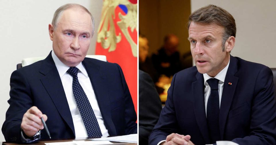 Ключевые темы разговора Путина и Макрона: Ближний Восток и Украина