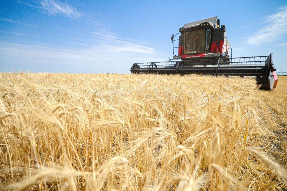 В Херсонской области набирает обороты уборочная кампания