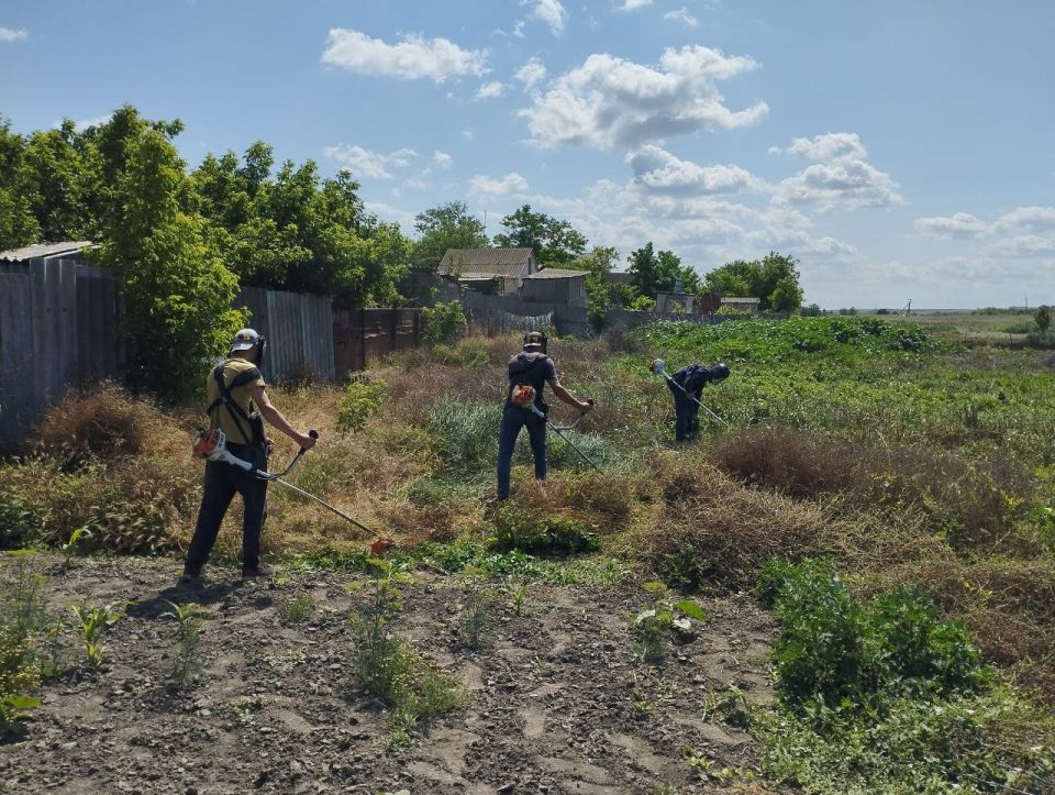 Комплекс мероприятий по облагораживанию территорий Верхнерогачикского муниципального округа