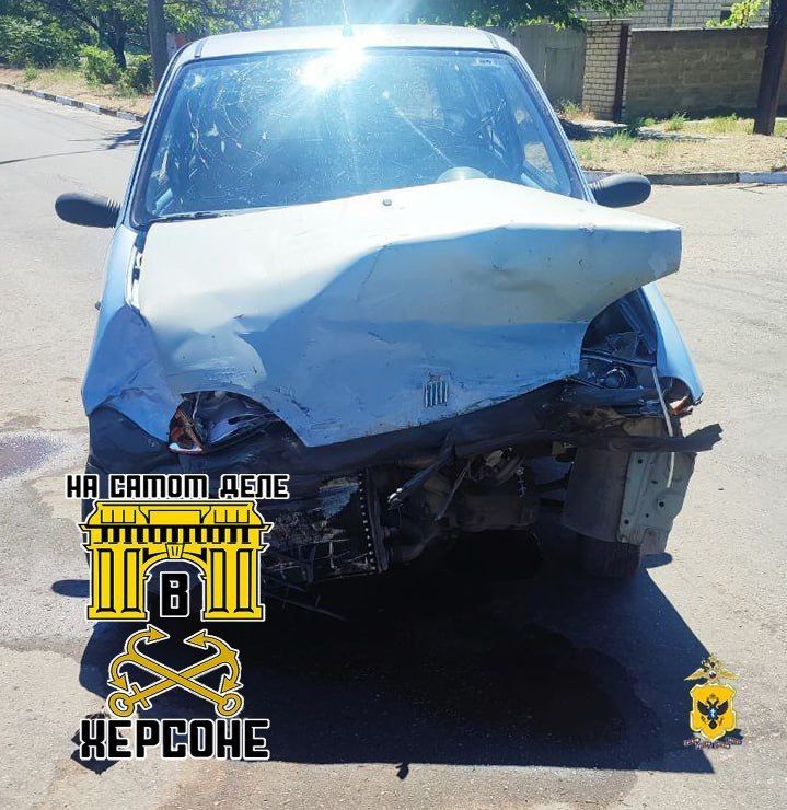 В Скадовском округе сотрудники полиции устанавливают обстоятельства ДТП с пострадавшей