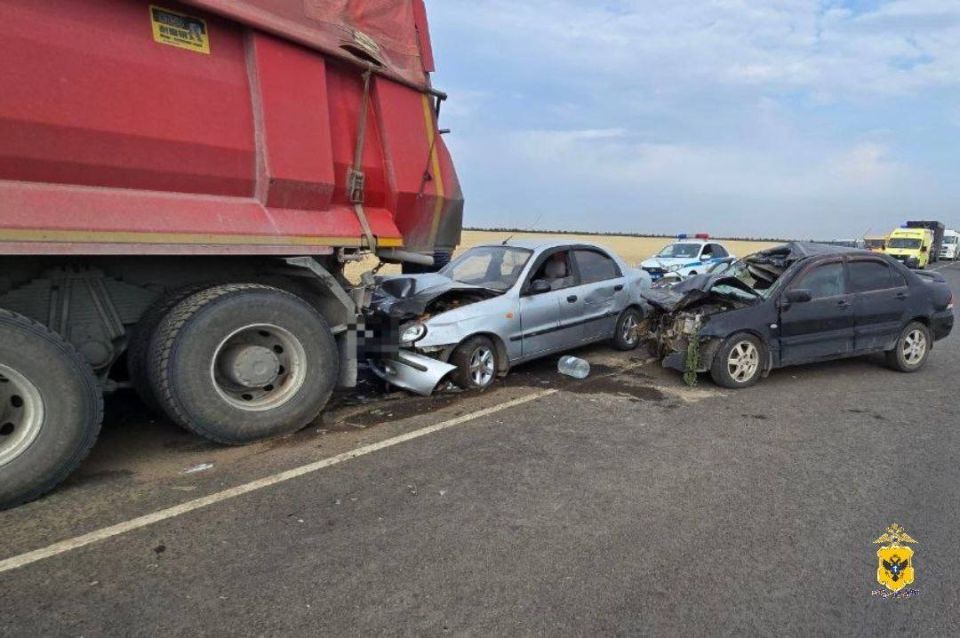 Массовое ДТП случилось в Геническом округе