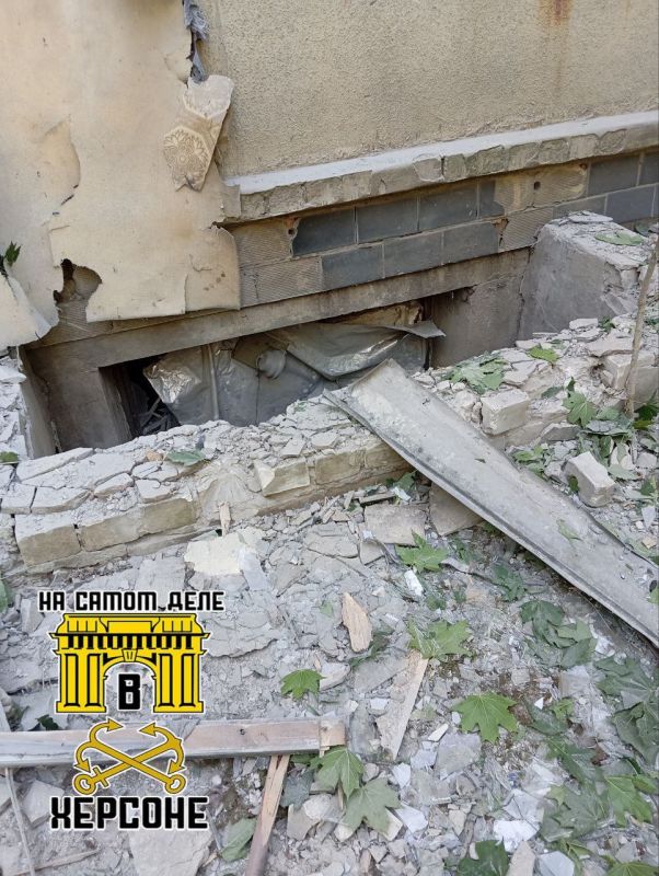 В Новой Каховке практически уничтожена поликлиника