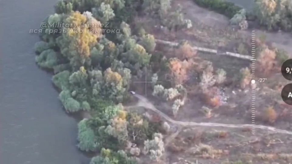 Херсон. о.Корабел. Очередная попытка боевиков ВСУ занять огневую позицию у береговой линии