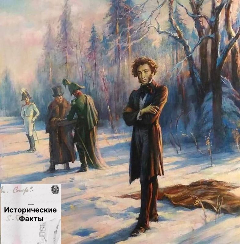 1816 год. Пушкин вызвал на дуэль своего дядю Павла Ганнибала