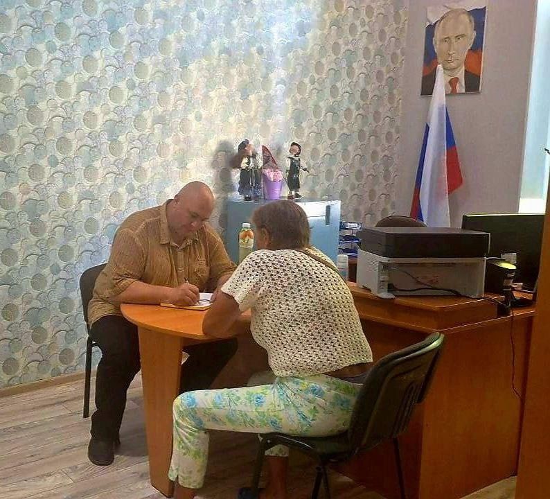 Внимание к нуждам жителей Владимировки: приём граждан