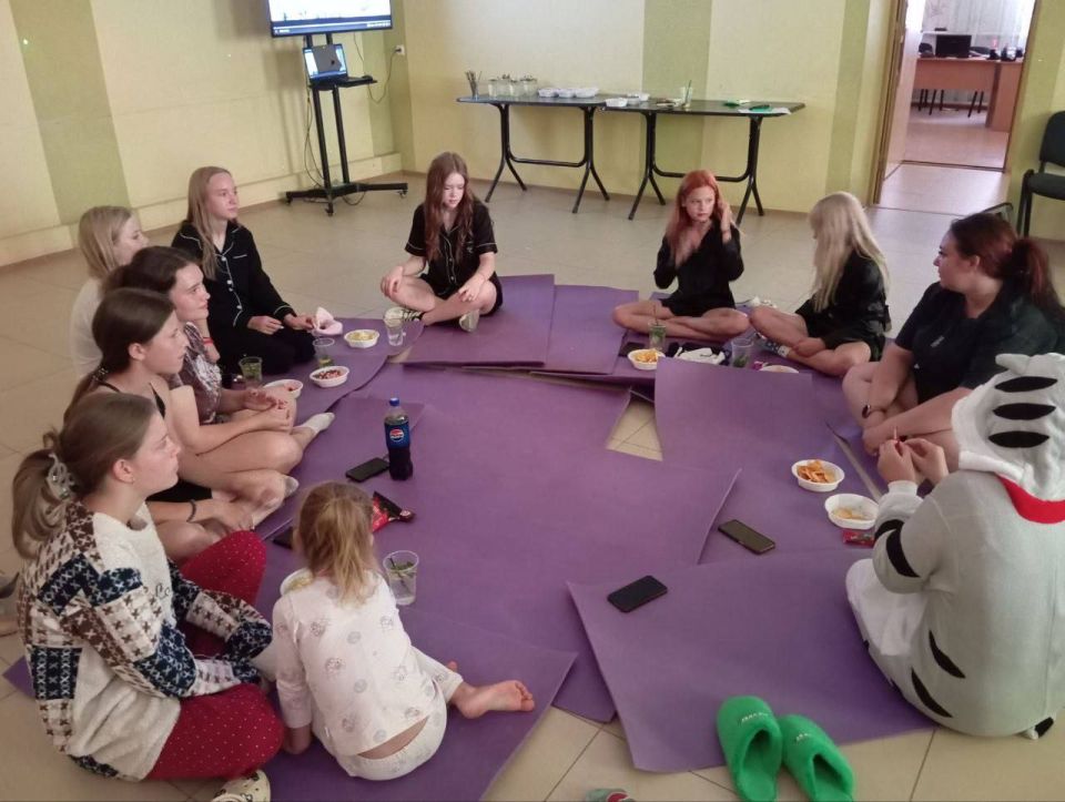 В Тавричанском Доме культуры прошла пижамная вечеринка