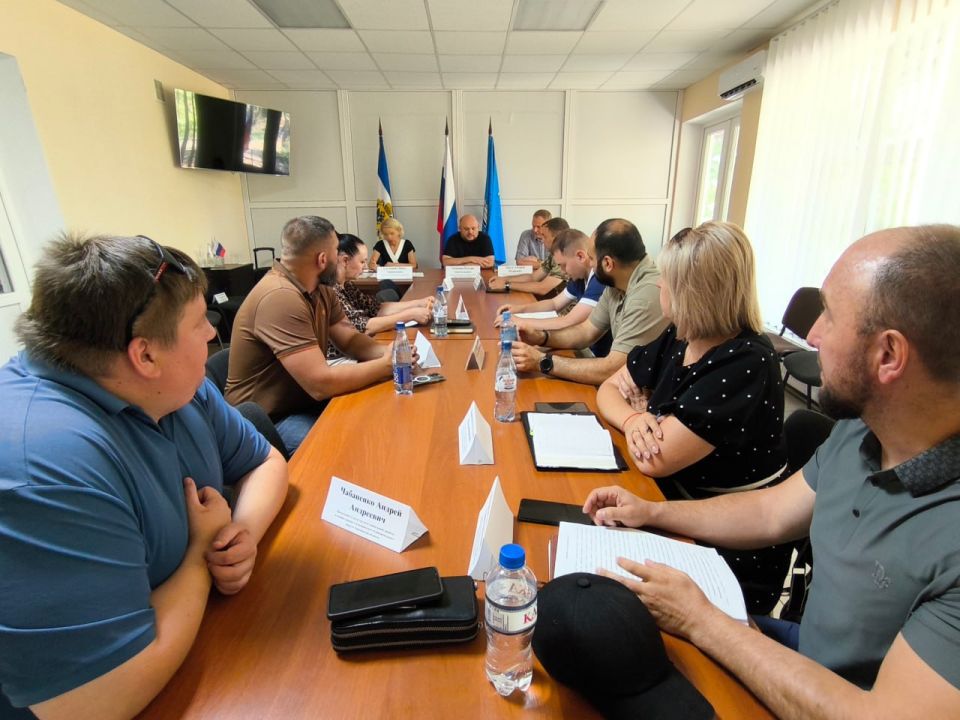 Состоялось заседание антинаркотической комиссии Алешкинского округа под председательством главы муниципалитета Руслана Хоменко