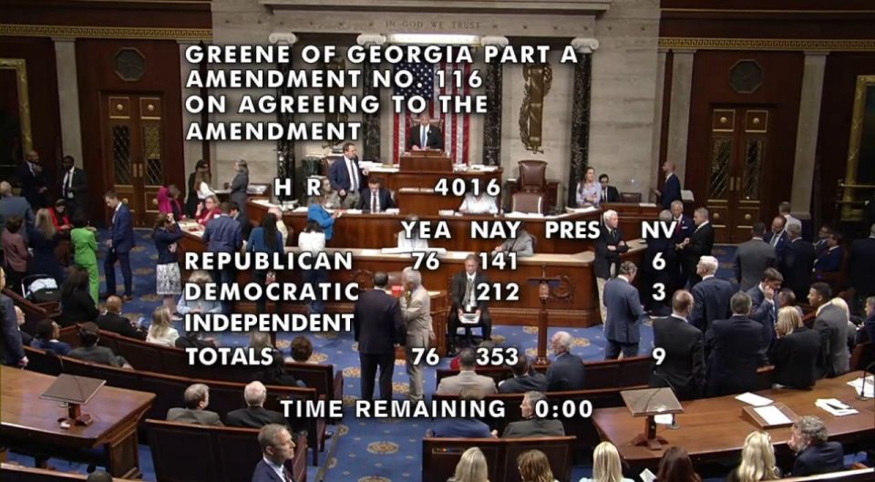 Палата представителей США проголосовала за продление военной помощи Украине