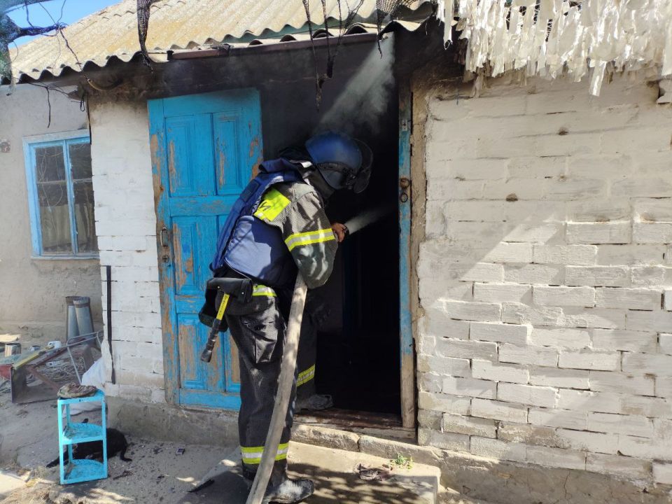 Руслан Хоменко: Обстановка в Алешкинском муниципальном округе по пожарам остается неблагоприятной