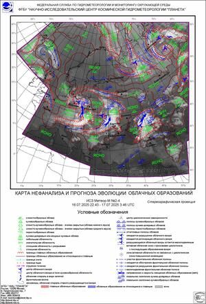 Обзор погодных условий в Европейском регионе в период с 17 по 18 июля 2025 г.