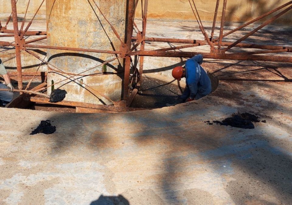 Сотрудники Новокаховского ТПУ провели ряд важных работ, направленных на поддержание стабильной работы объектов водоснабжения