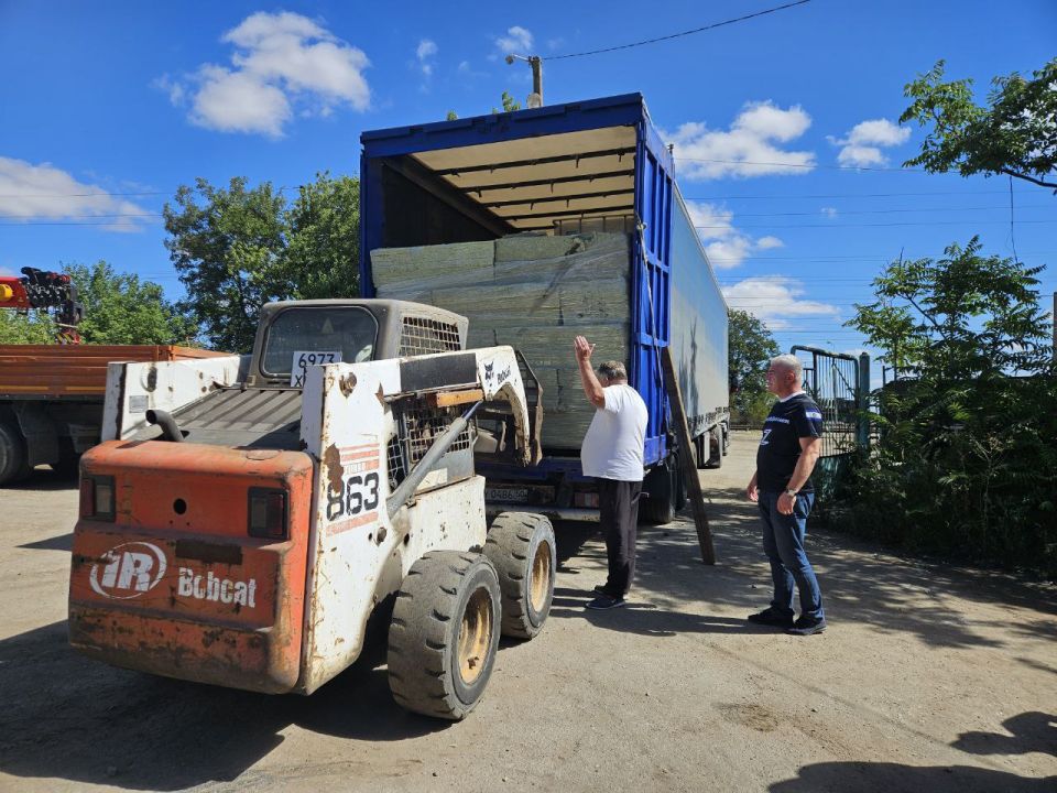 Волонтеры из Московской области привезли 10 тонн гуманитарной помощи для социальных учреждений Херсонской области