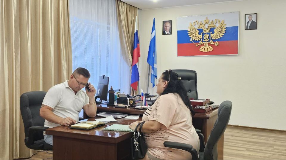 Александр Дудка: Глава Скадовского округа провел прием граждан