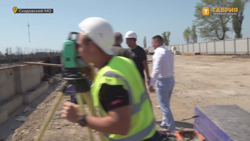 Константин Басюк обсудил с главой Скадовского округа Александром Дудкой проблемы муниципалитета