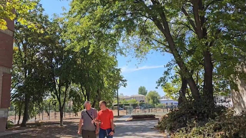 Рамиль Замалетдинов: С рабочим визитом посетил школу № 3 Генического муниципального округа