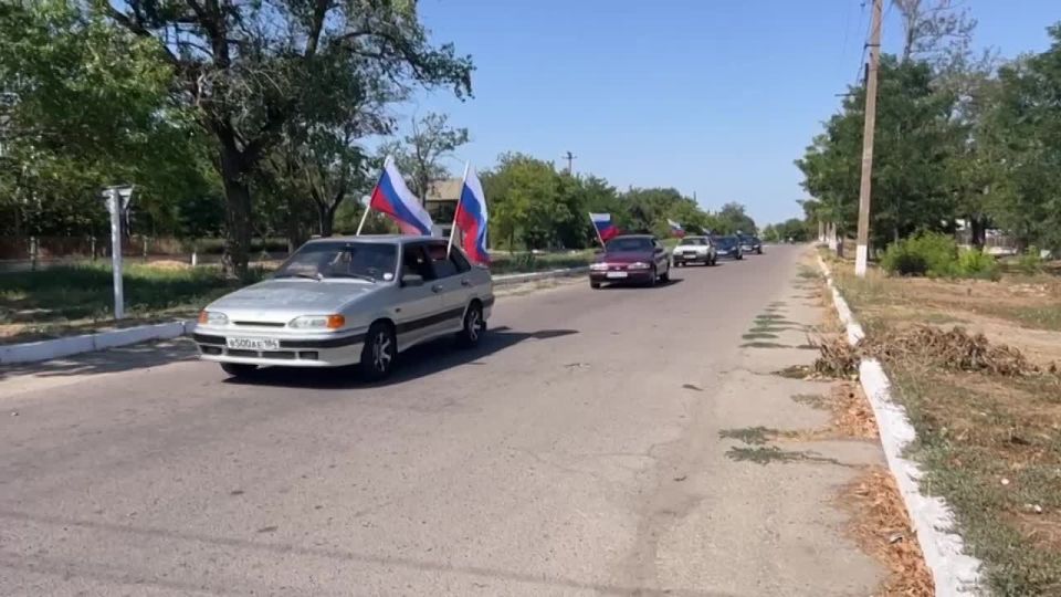 Александр Дудка: В единстве наша сила! Автопробег в честь Дня Государственного флага России