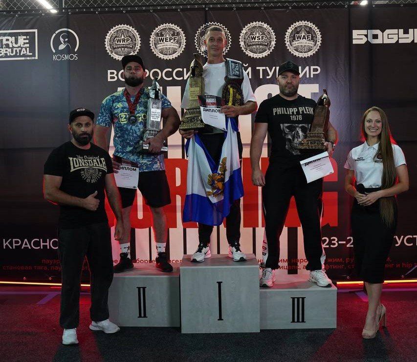 Спортсмены из Великолепетихского округа завоевали призовые места на Всероссийском турнире по пауэрлифтингу и силовому двоеборью
