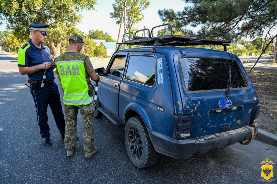 В Каланчакском округе сотрудники Госавтоинспекции провели рейдовые мероприятия