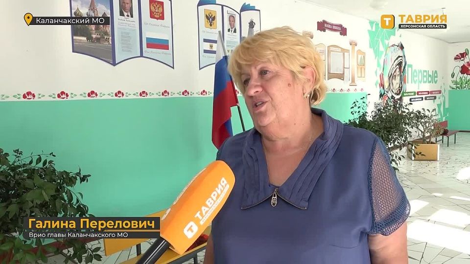 Для первоклассников Каланчакского округа были привезены школьные принадлежности из Мордовии