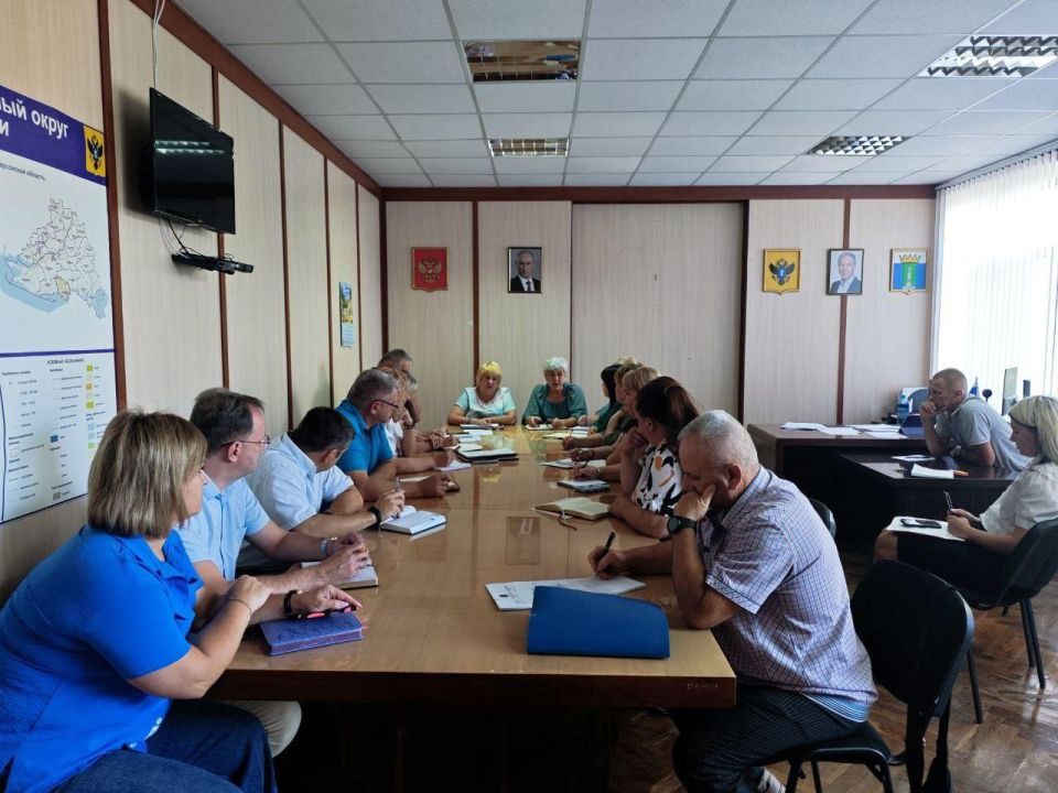 Рабочее совещание в Каланчакском округе: ключевые вопросы и принятые решения