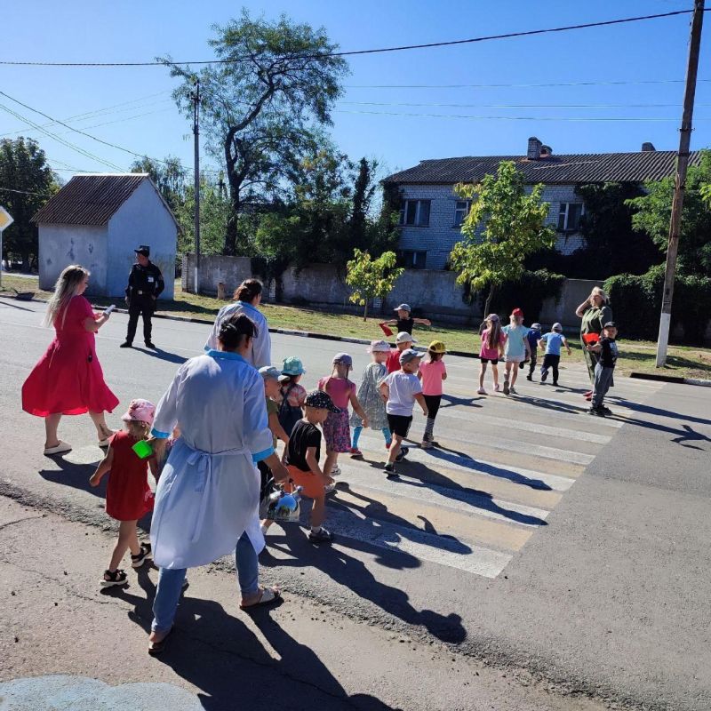 Антитеррористические учения в Лазурном: безопасность детей - превыше всего