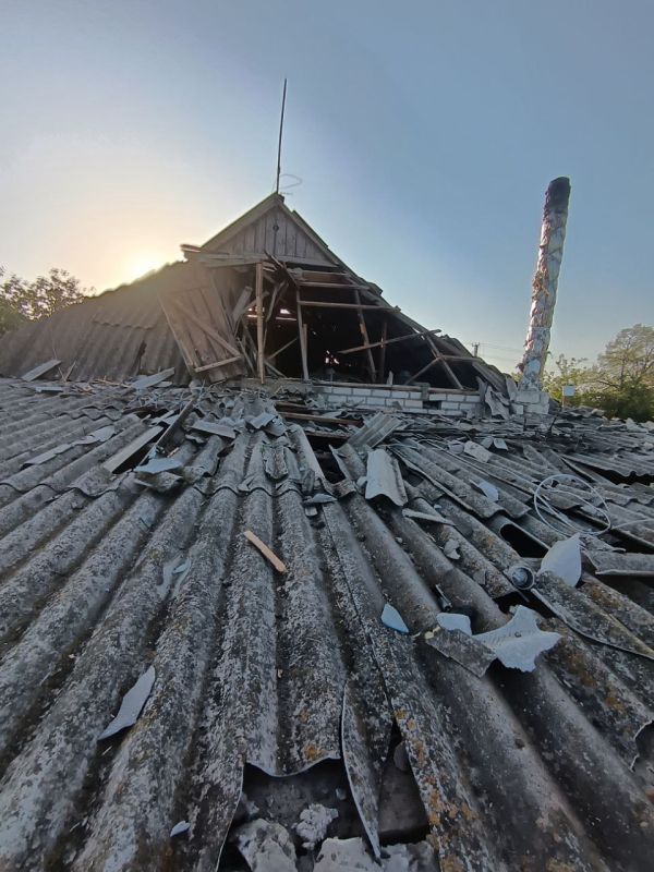 В Князе-Григоровке украинский беспилотник атаковал жилой дом