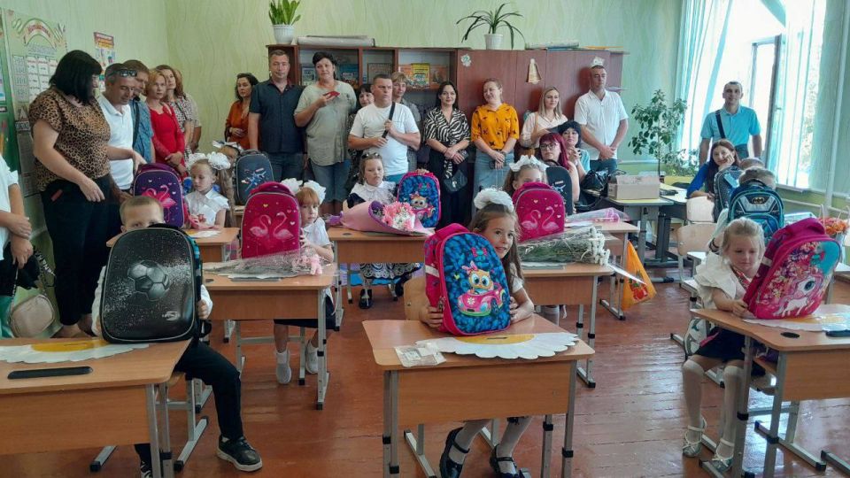 Тамерлан Цаликов: Первоклассники Верхнерогачикской школы №1 сегодня начинают свой долгий путь в погоне за знаниями