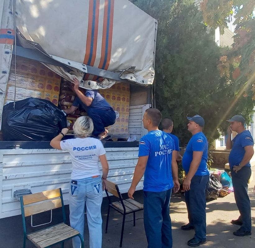 12 тонн помощи для детей Херсонской области организовала депутат областной Думы из «Единой России»