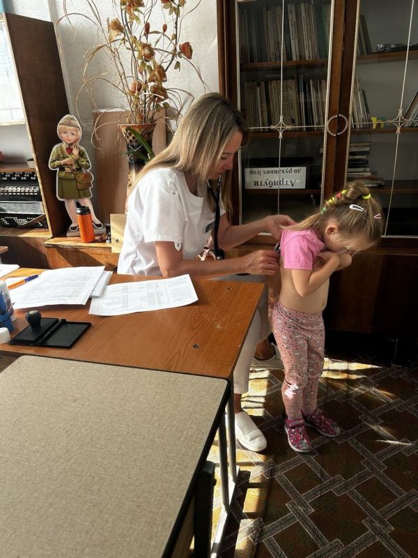 Педиатр из Мордовии посетила Мирненский детский сад