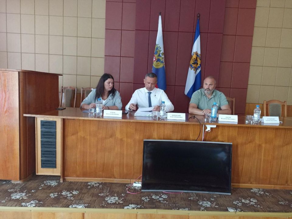 Состоялось тридцать второе заседание Совета депутатов Новотроицкого муниципального округа Херсонской области